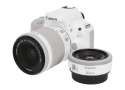 Canon EOS Kiss X7 ホワイト EF40F2.8 EF-S18-55Kit 【AB】