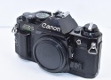 Canon AE-1 PROGRAM ブラック パームグリップ付【モルト交換済 シャッター鳴きなし】