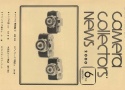 【絶版書籍】CAMERA COLLECTORS NEWS 【2000年6月号 通巻276号】