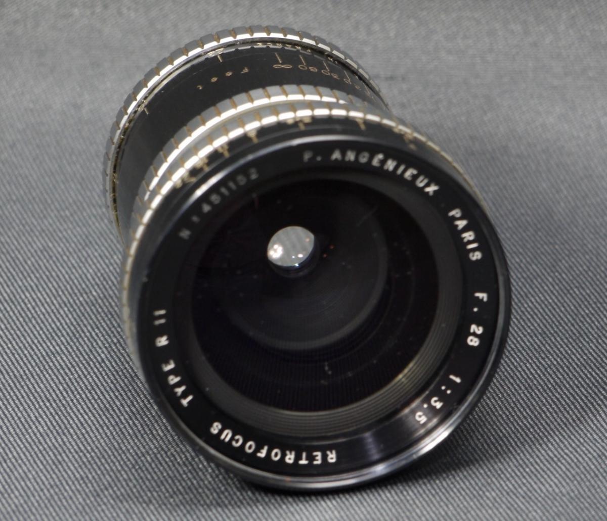 アンジェニュー 28mm f 3.5 (L) オリジナル 後期型