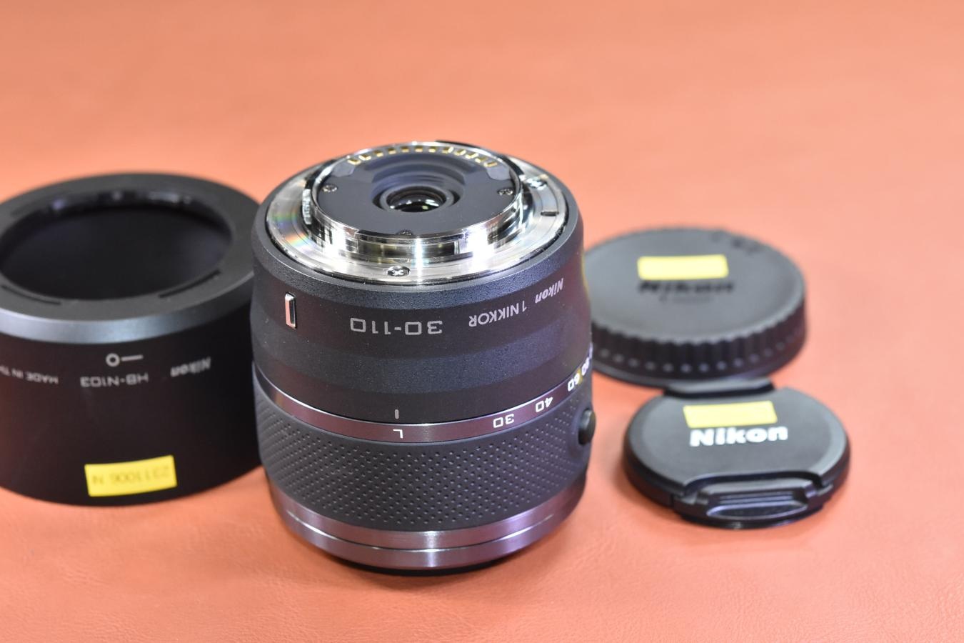Nikon 1NIKKOR 30-110mm F3.8-5.6 VR Black 【純正フードHB-N103付】