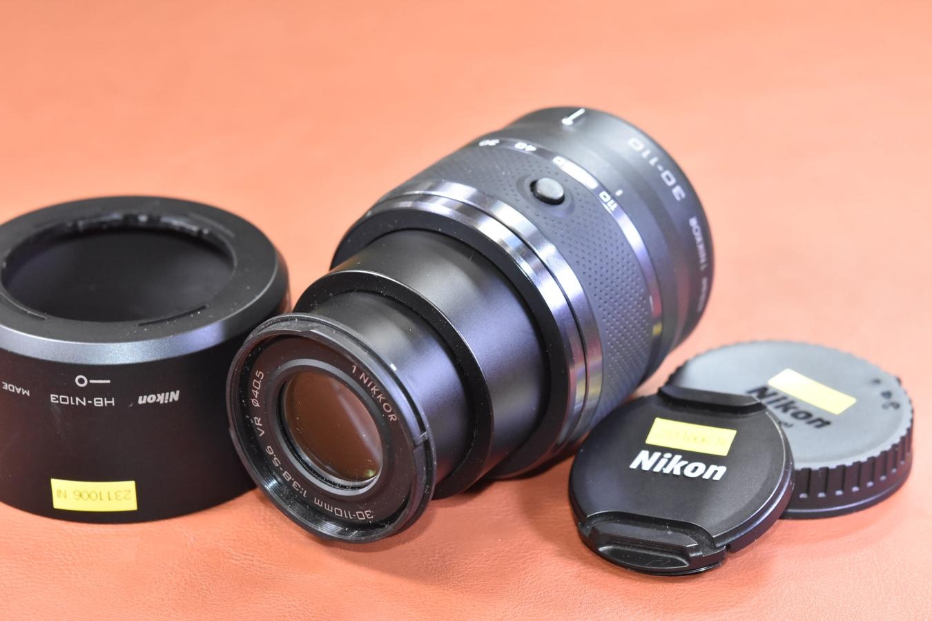 Nikon 1NIKKOR 30-110mm F3.8-5.6 VR Black 【純正フードHB-N103付】