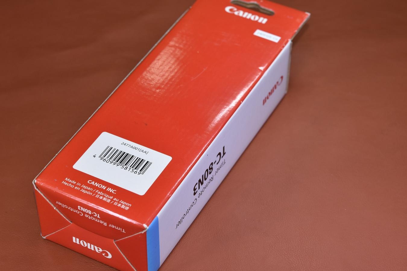 【未 使 用 品】Canon TC-80N3 元箱付一式【開封しているが新品購入後1度も使用していない】